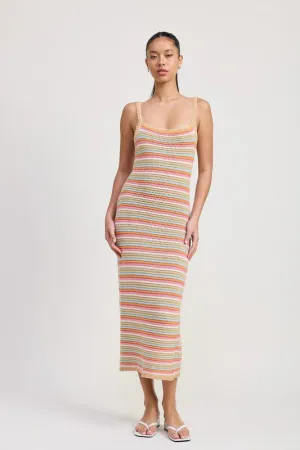 This Way Crochet Midi Dress