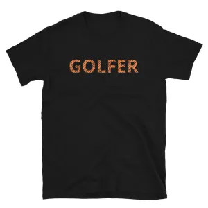 Tiger Stripe GOLFER Short-Sleeve Unisex T-Shirt