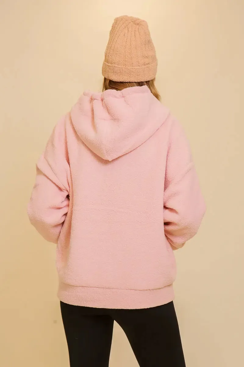 Timing Inc. Micca Hoodie Jacket – Plush, Warm & Effortlessly Stylish