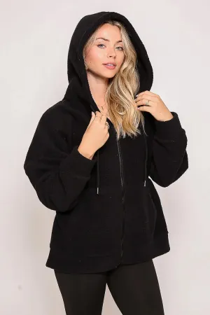 Timing Inc. Micca Hoodie Jacket – Plush, Warm & Effortlessly Stylish