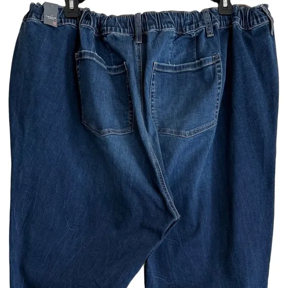 TORRID Weekend Boyfriend Straight Supersoft Casual Drawstring Waist Jeans 5T NWT