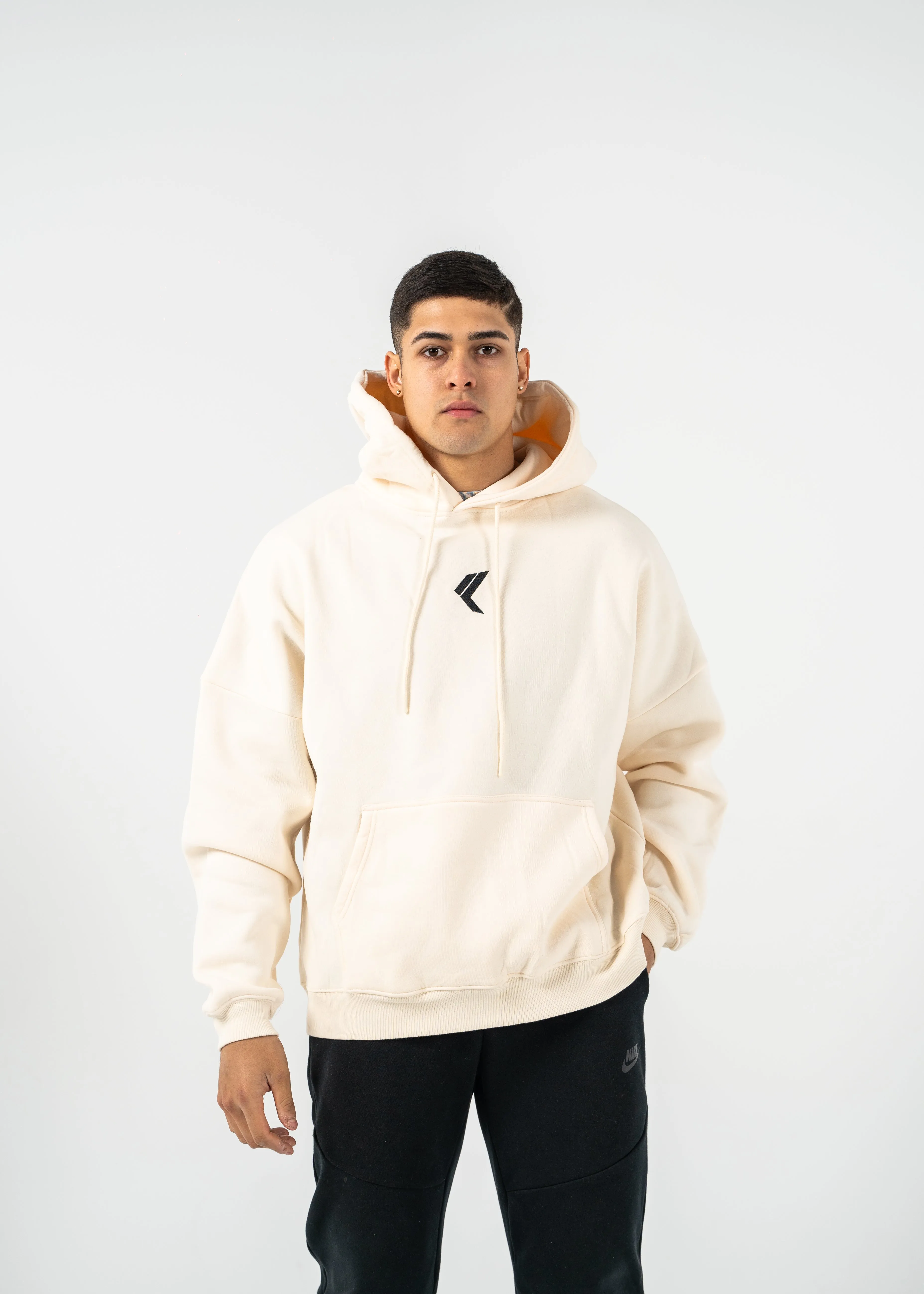 TRAINING DEPT. OVERSIZED HOODIE - CREAM