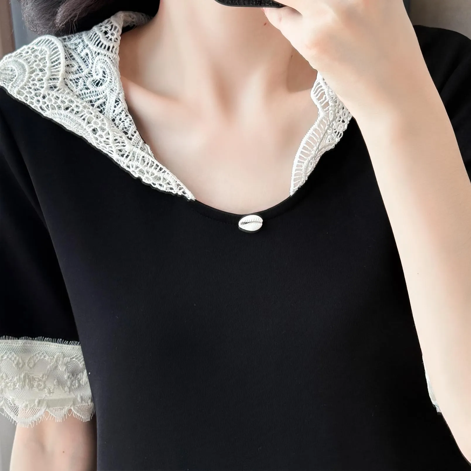 Trendy Plus-Size Dress Featuring a Slimming Fit