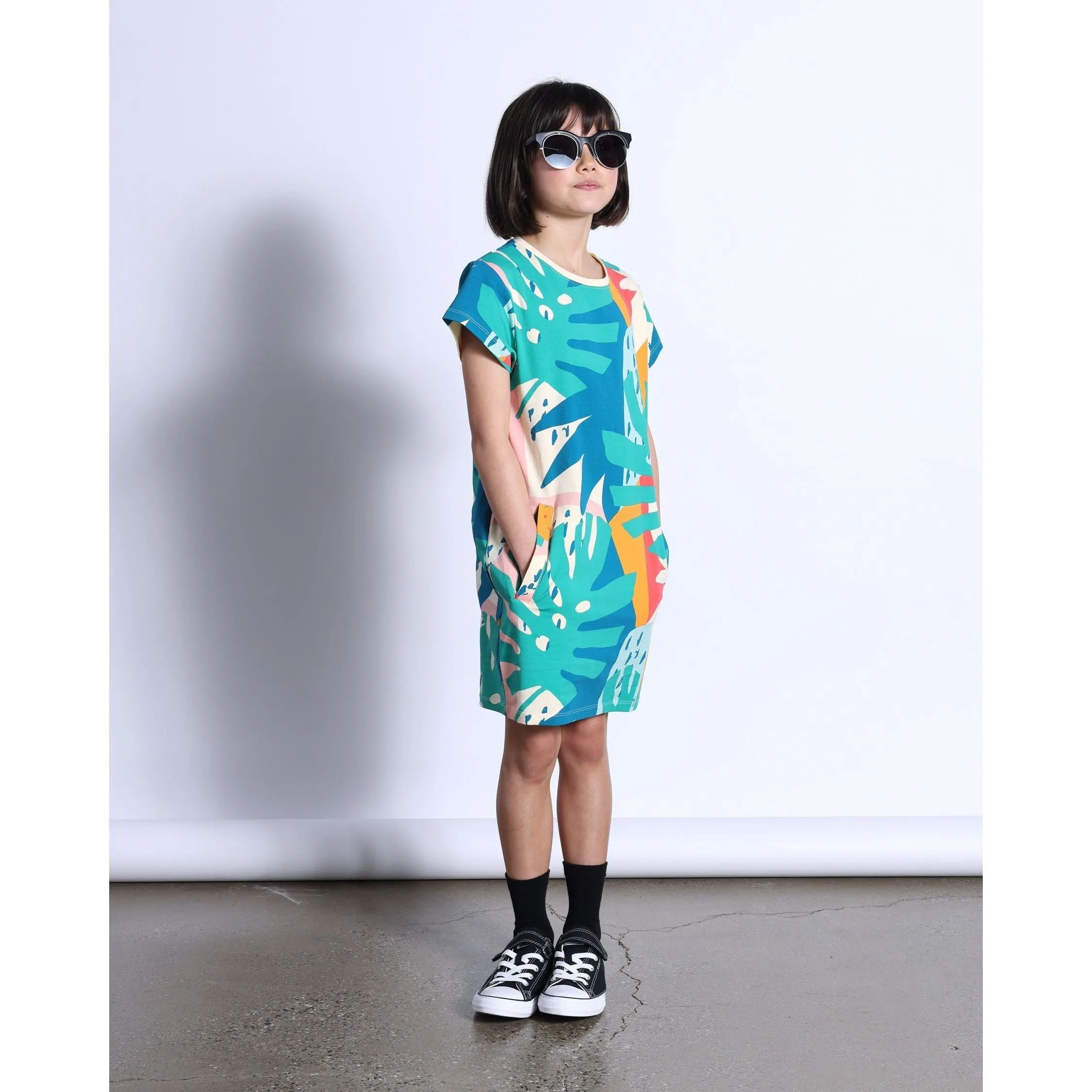 Tropical Dress- Multi