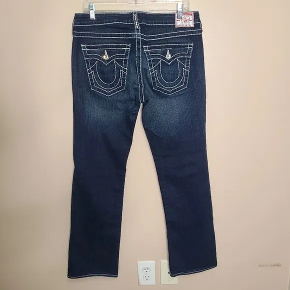 True Religion Disco Billy Big T Straight Leg Jeans