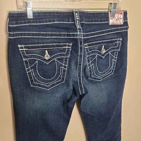 True Religion Disco Billy Big T Straight Leg Jeans