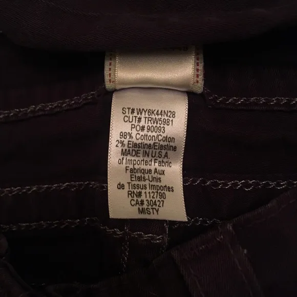 True Religion Misty Purple Skinny Jeans
