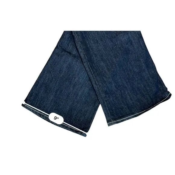 True Religion W2G584TS Natural Lonestar Boot Cut Flap Blue Jeans sz 30 NWT