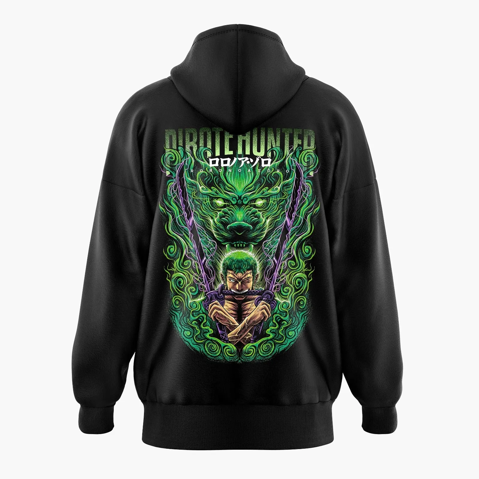 Ultra Tiger Hunt Pirate Hunter Roronoa Zoro Oversized Hoodie