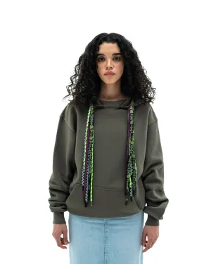Unisex Styled Hoodie - Army Green