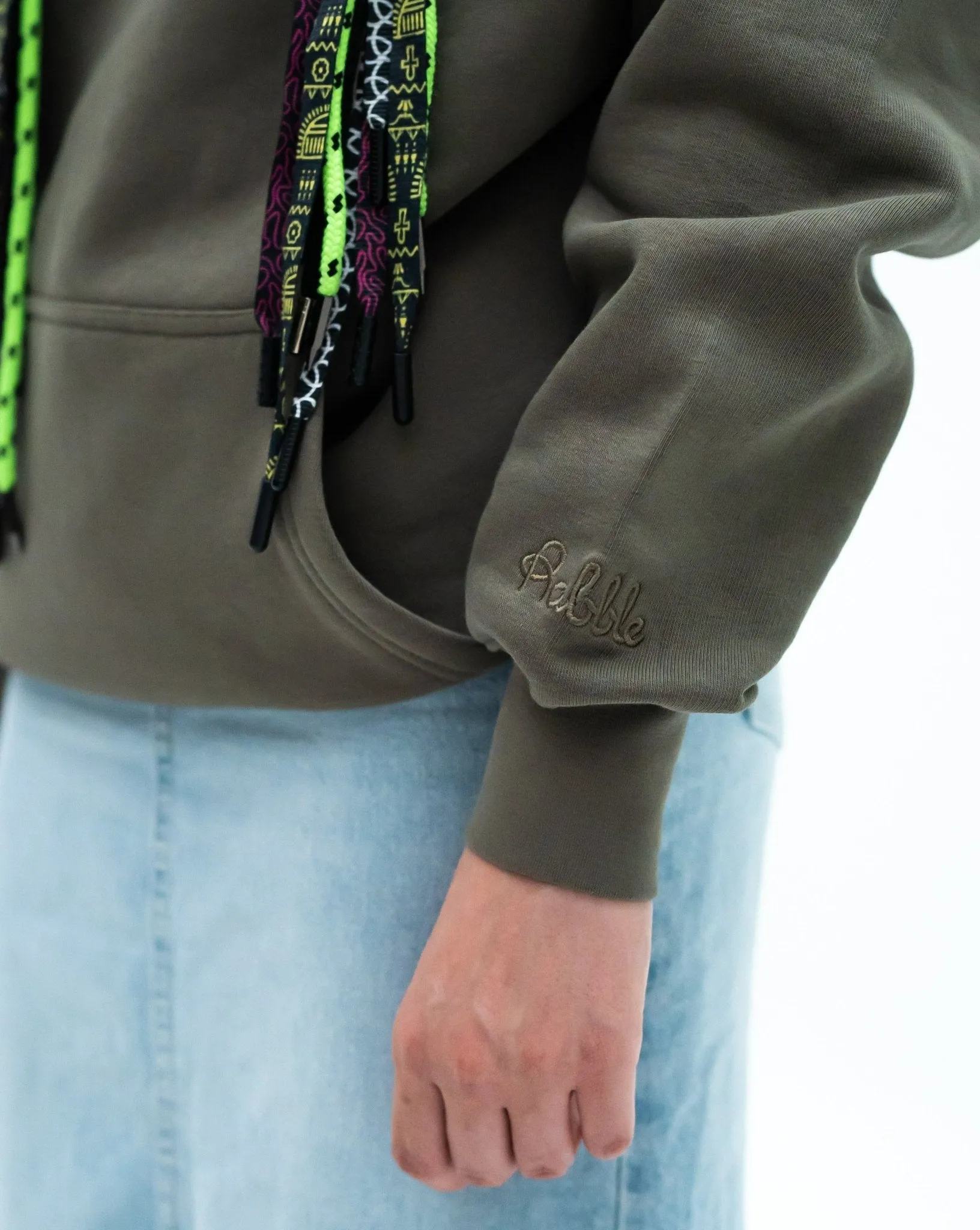 Unisex Styled Hoodie - Army Green