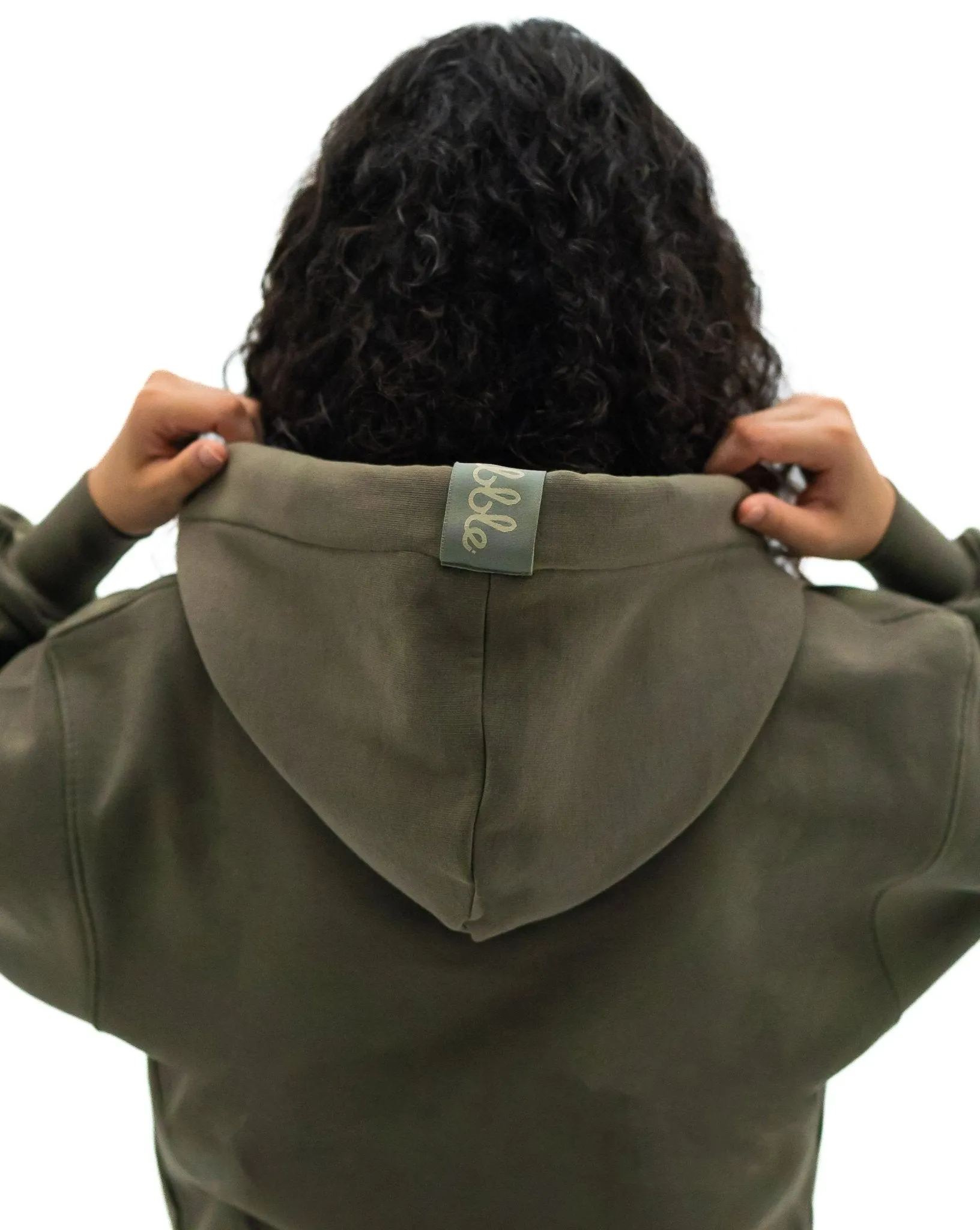 Unisex Styled Hoodie - Army Green
