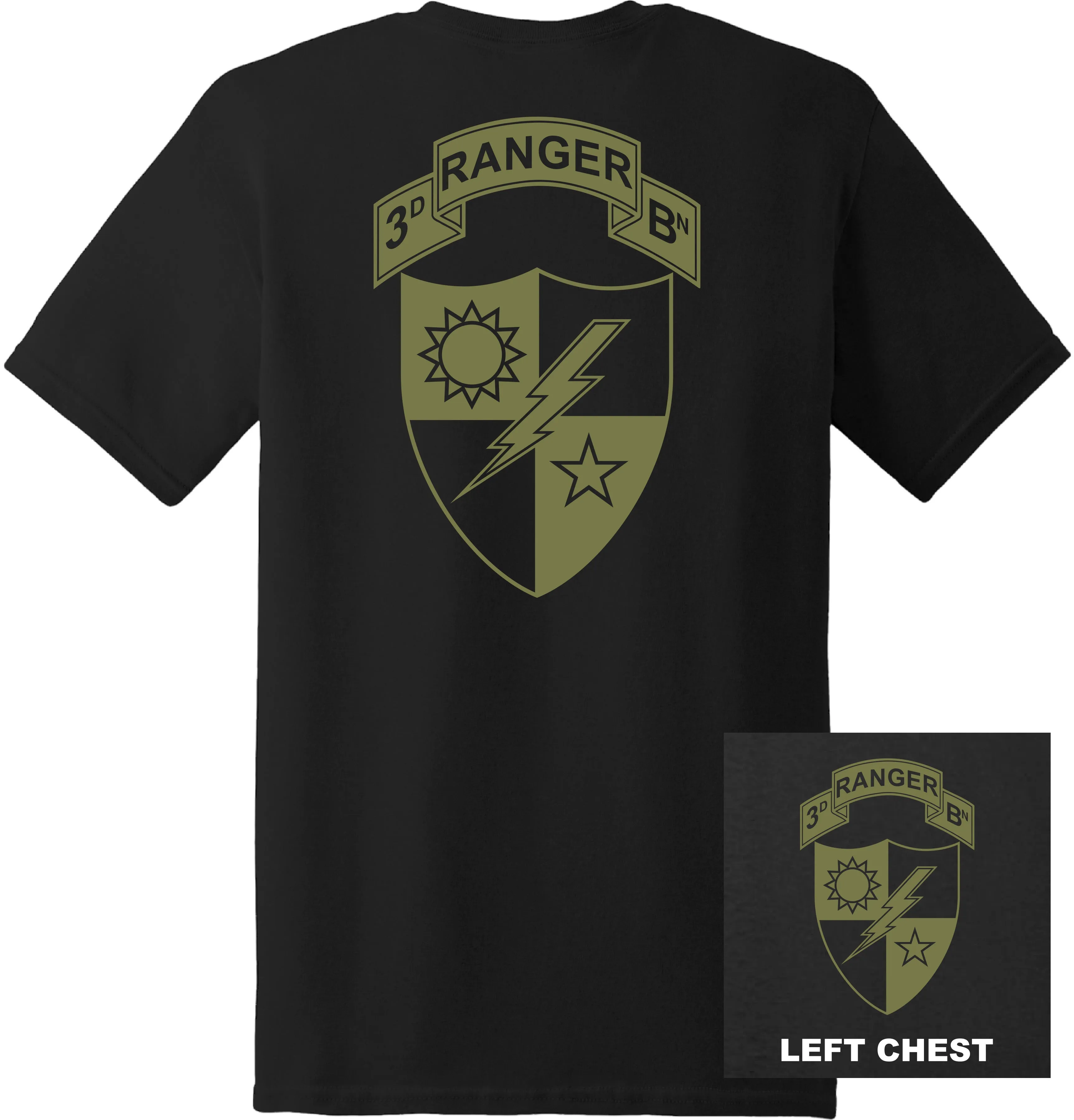 US Army - 3rd Ranger Battalion T-Shirt