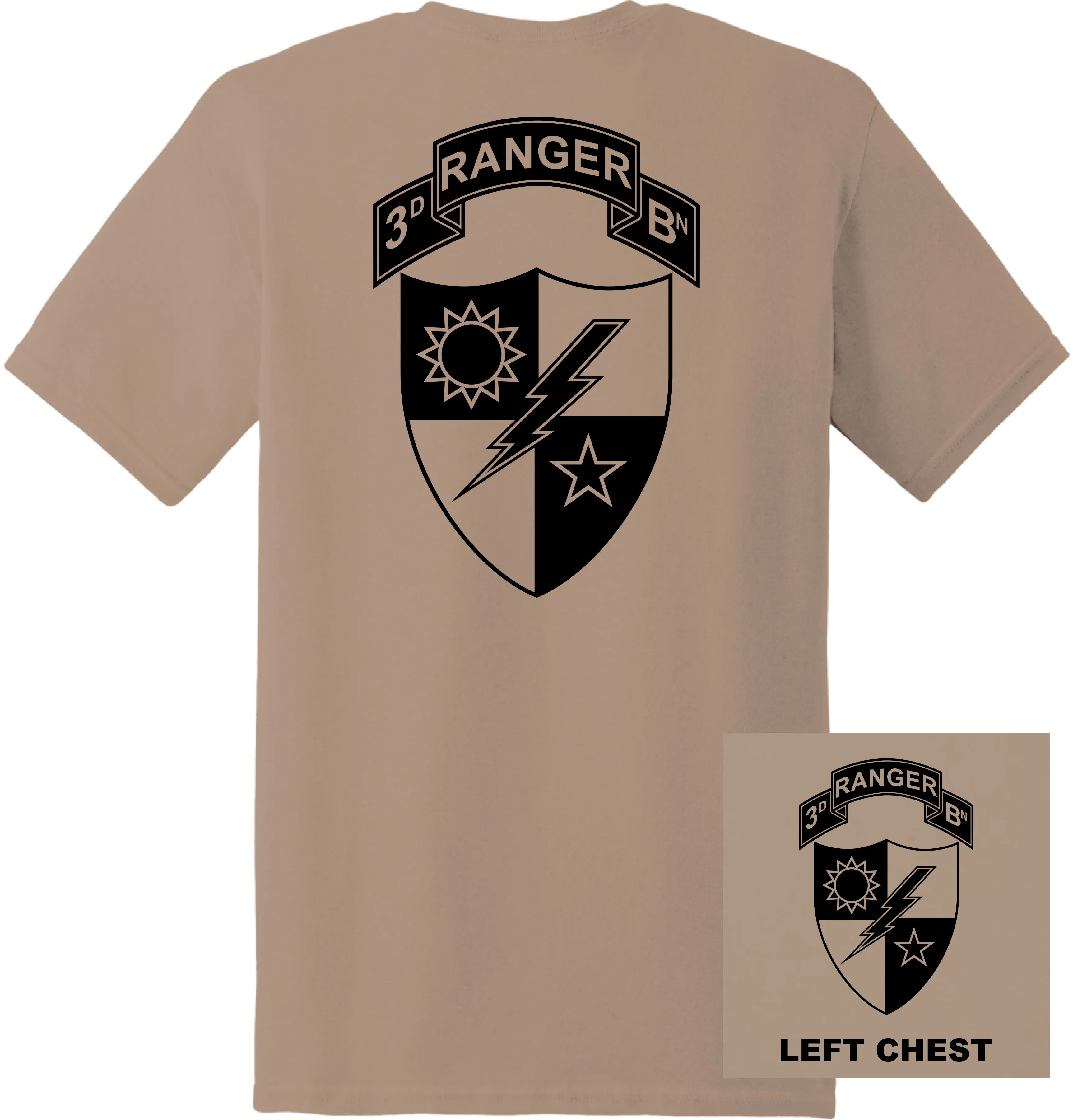 US Army - 3rd Ranger Battalion T-Shirt