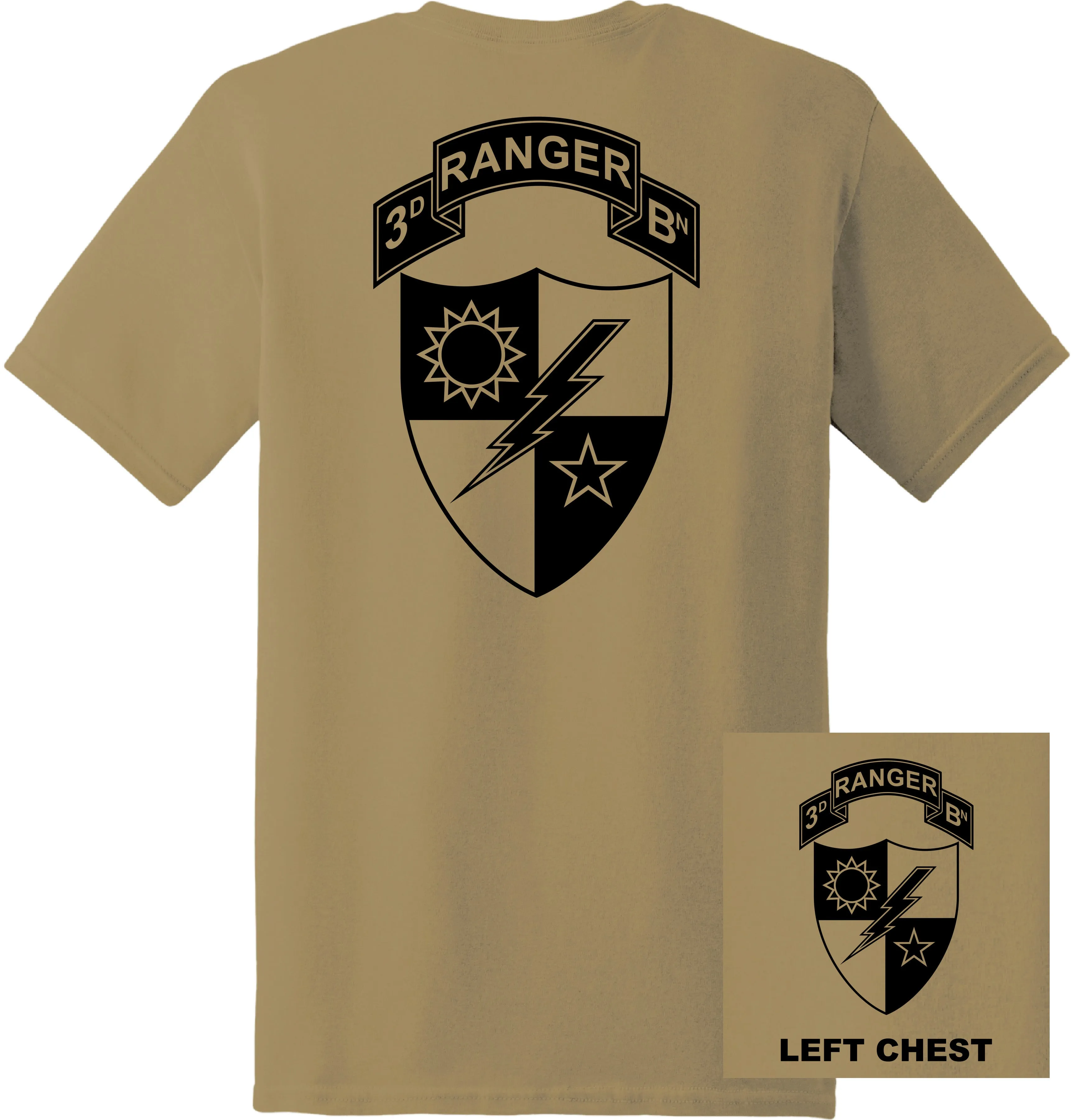 US Army - 3rd Ranger Battalion T-Shirt