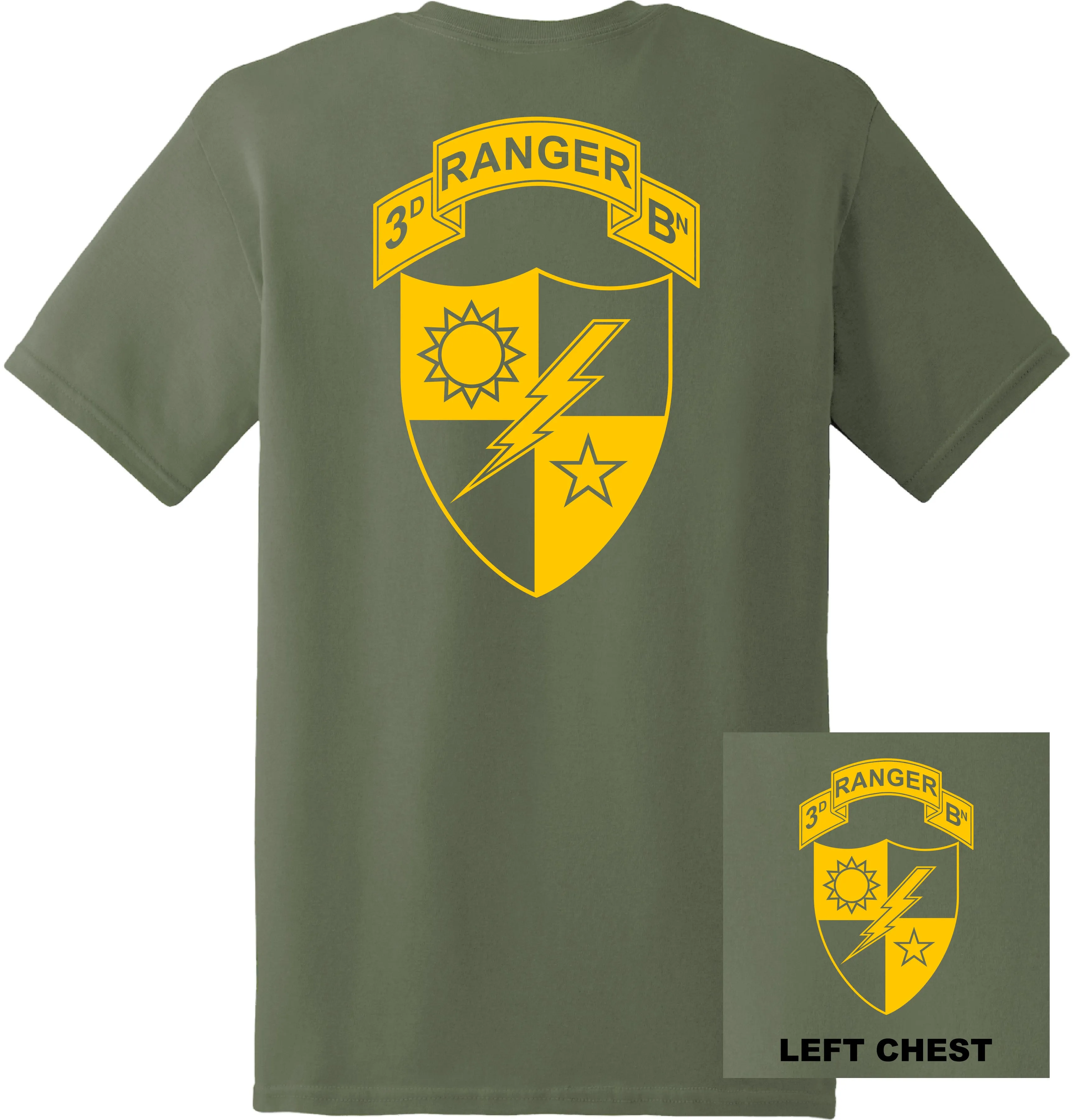 US Army - 3rd Ranger Battalion T-Shirt