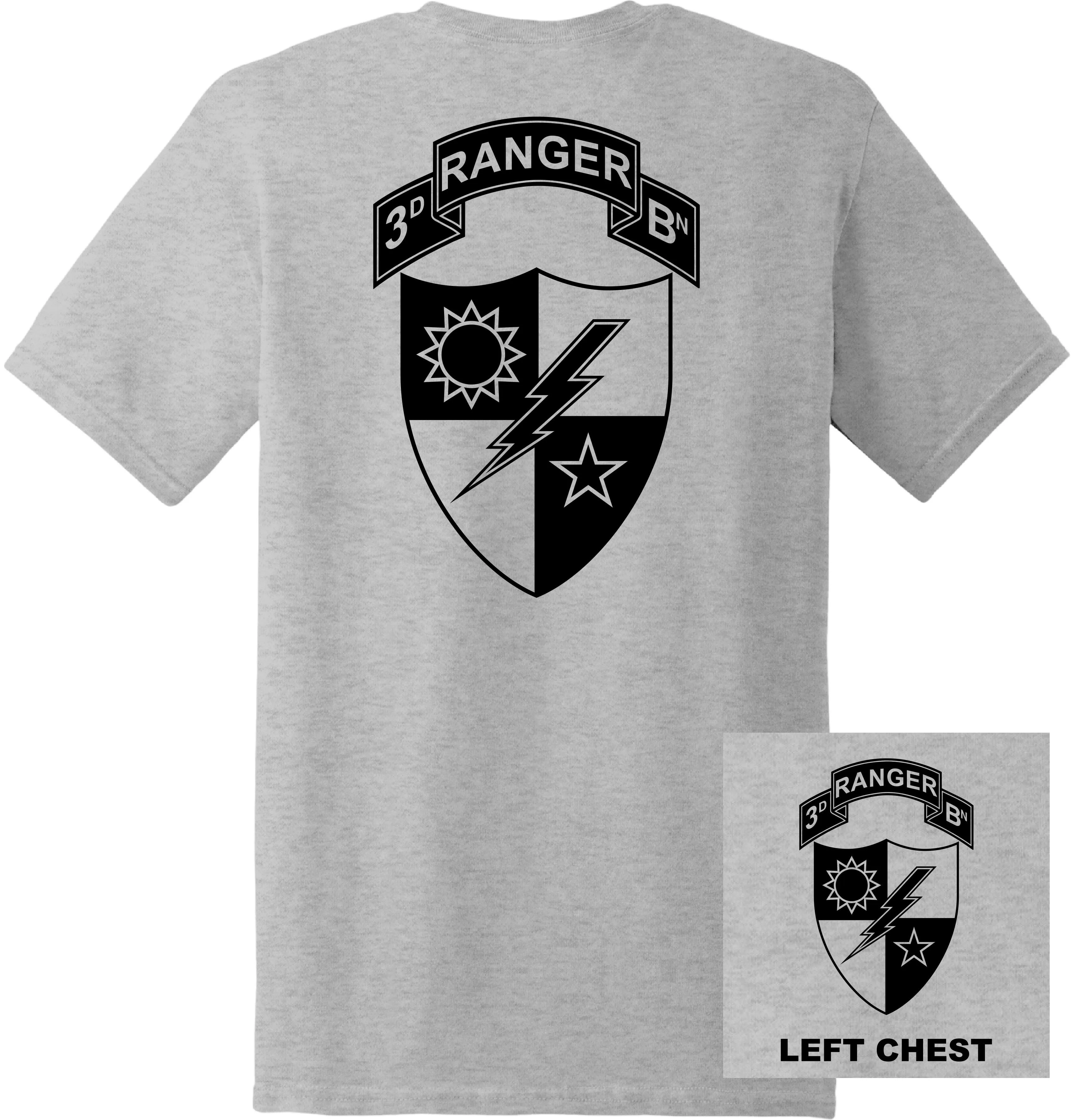 US Army - 3rd Ranger Battalion T-Shirt