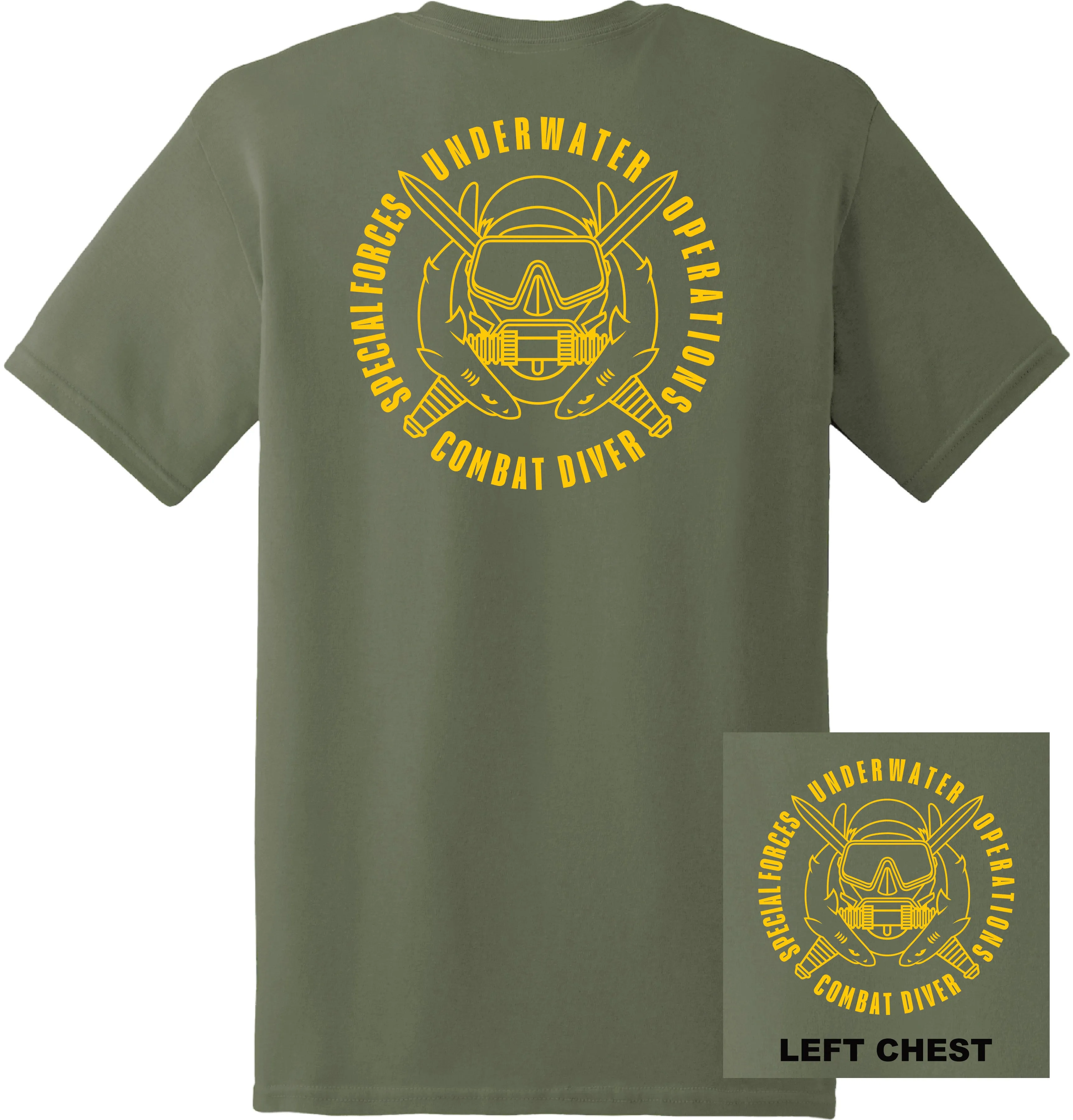US Army - Special Forces Combat Diver T-Shirt