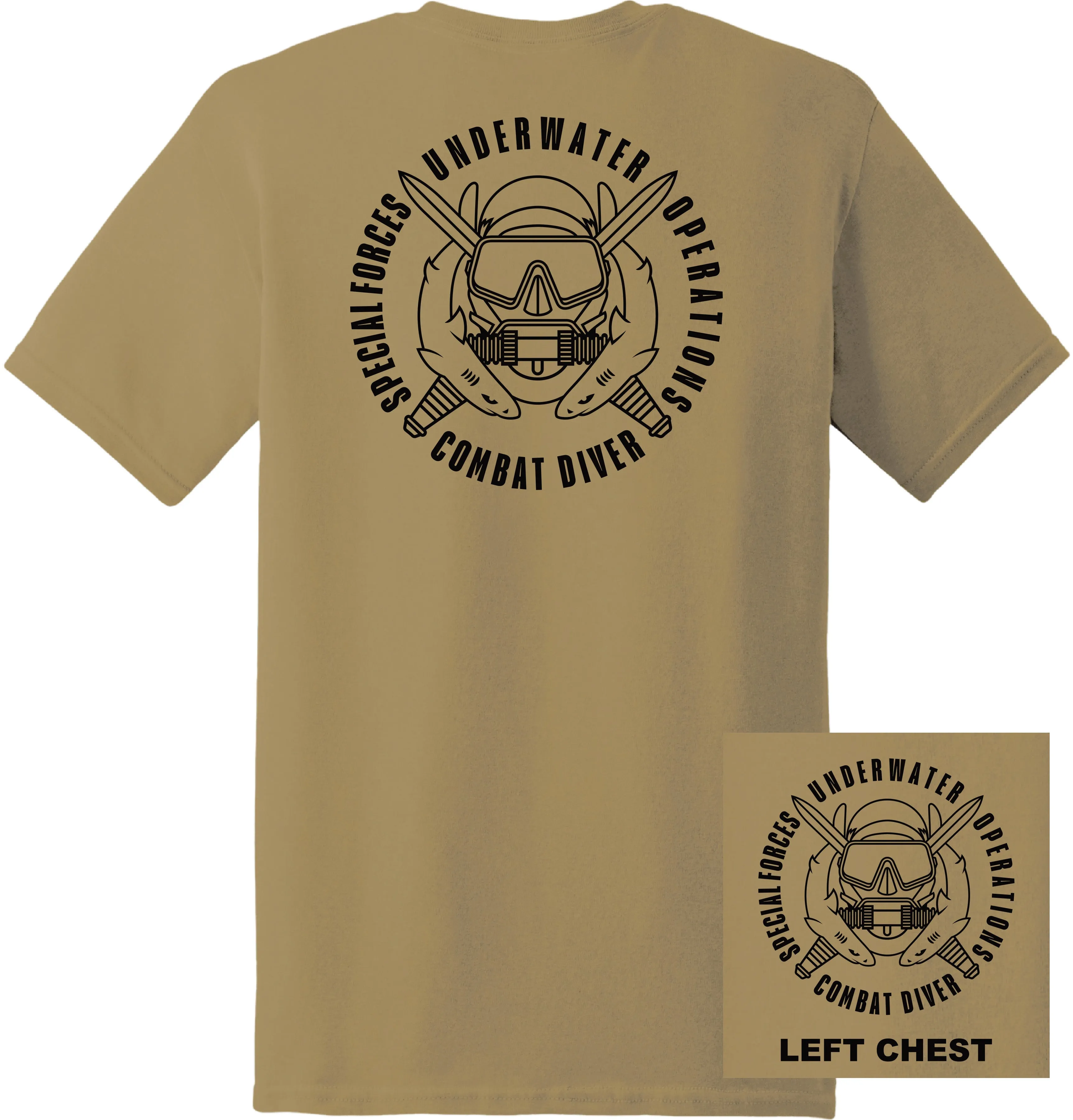 US Army - Special Forces Combat Diver T-Shirt