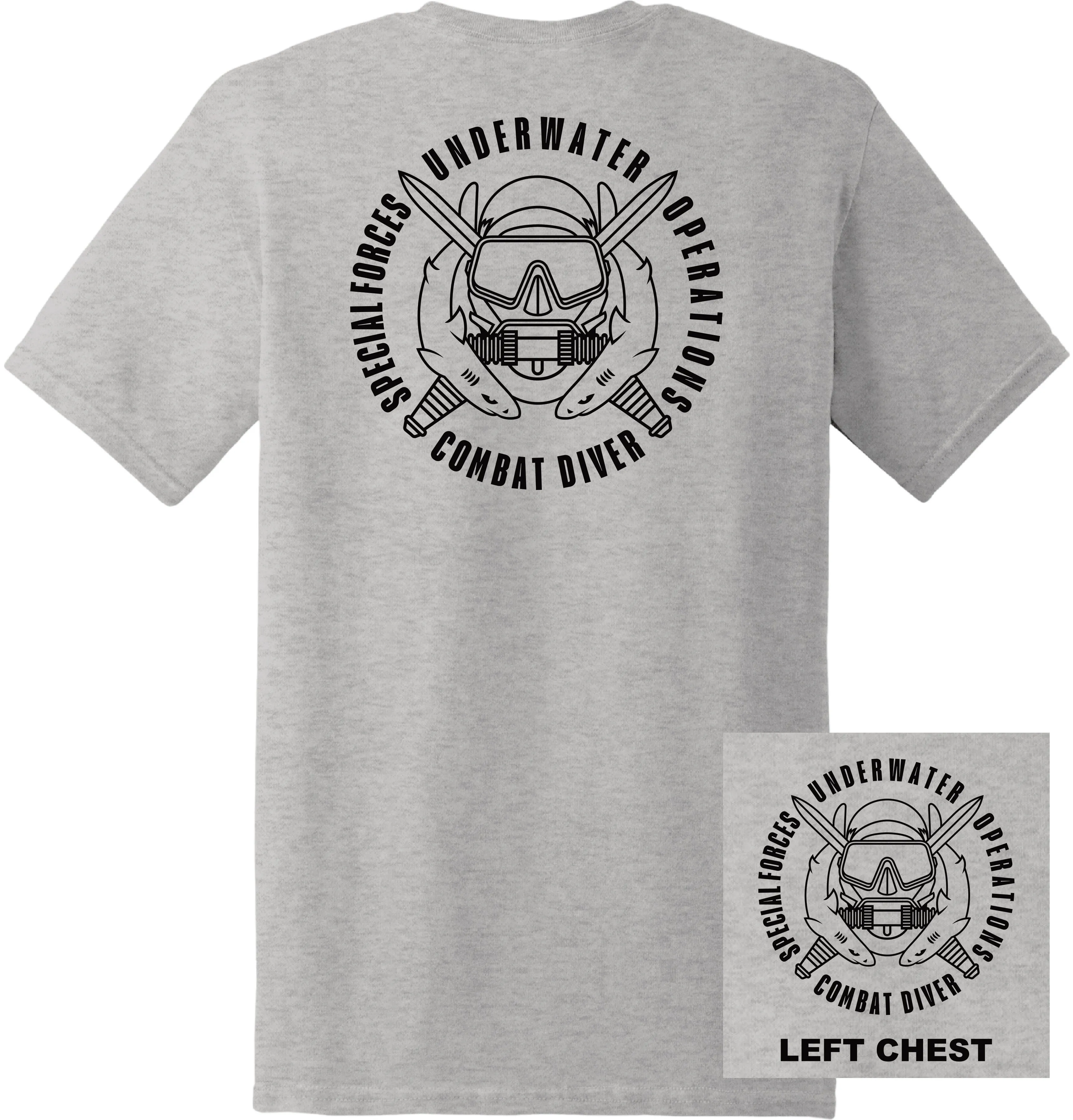 US Army - Special Forces Combat Diver T-Shirt