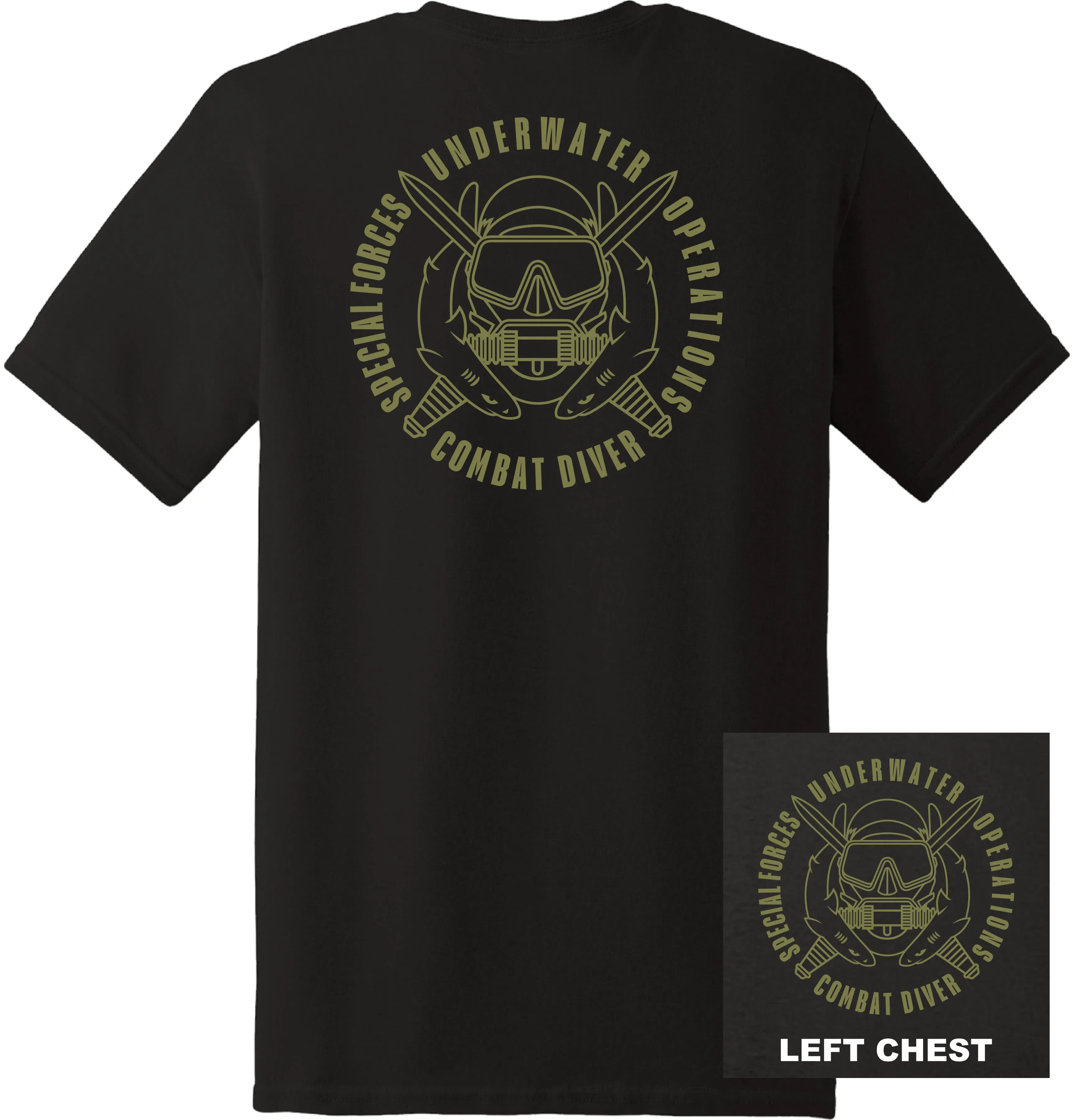 US Army - Special Forces Combat Diver T-Shirt