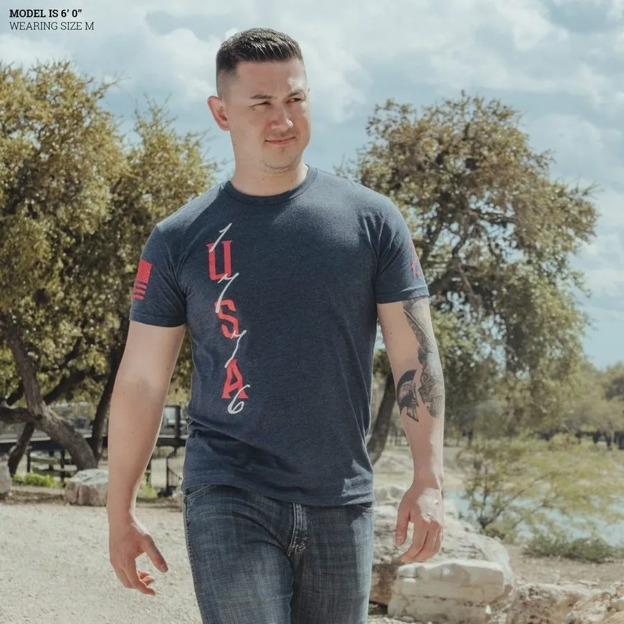 USA 1776 T-Shirt - Midnight Navy