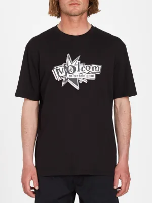 V Entertainment T-Shirt - BLACK