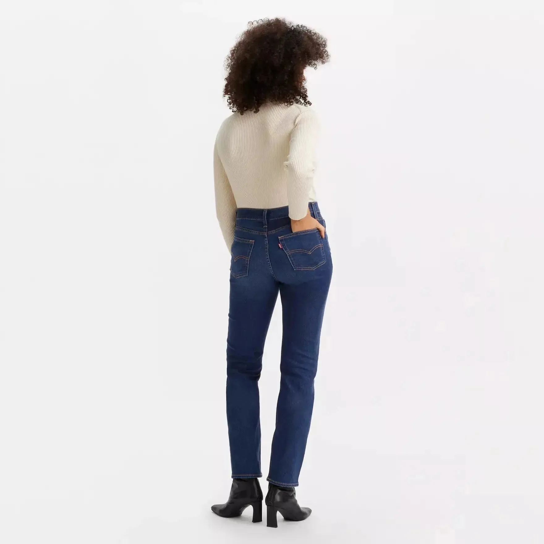 Vaqueros Levi's® Rectos de Talle Alto 724™ Chelsea Carbon Glow