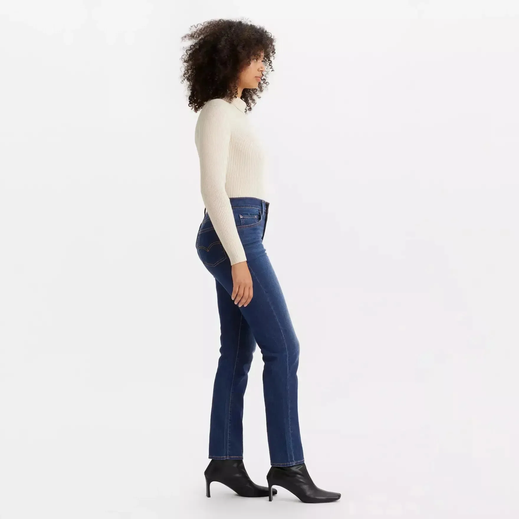 Vaqueros Levi's® Rectos de Talle Alto 724™ Chelsea Carbon Glow