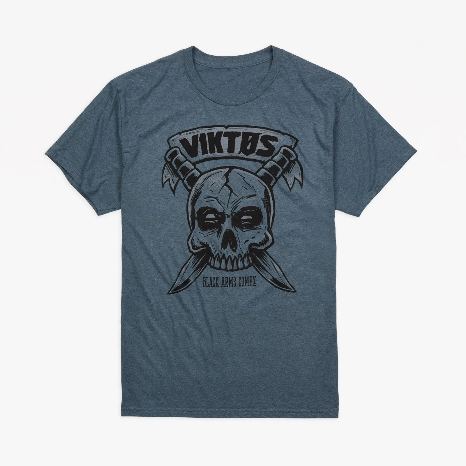 VIKTOS Kbarred Tee Jade Black Heather