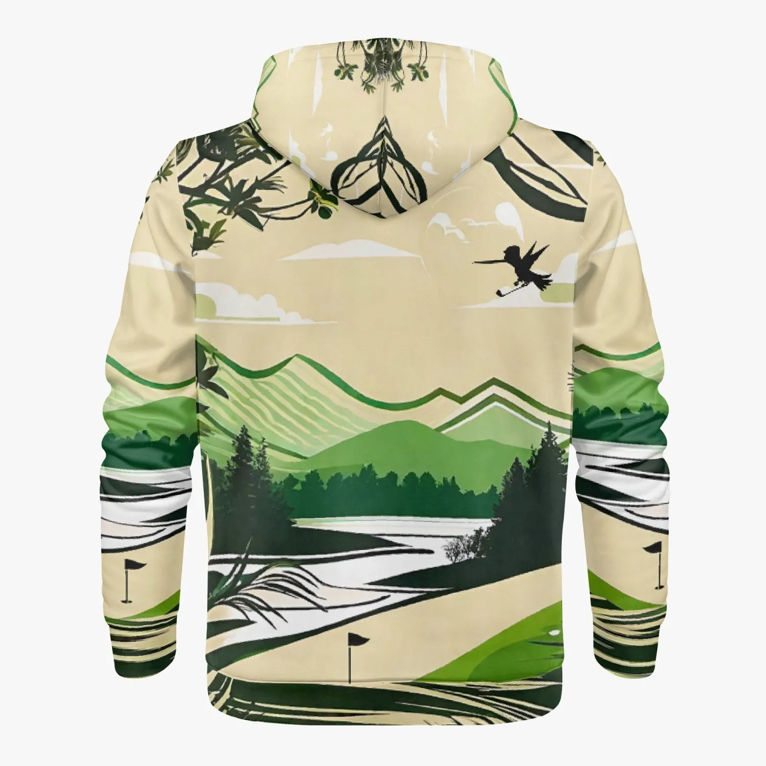 Vintage Golf Zip Up Hoodie