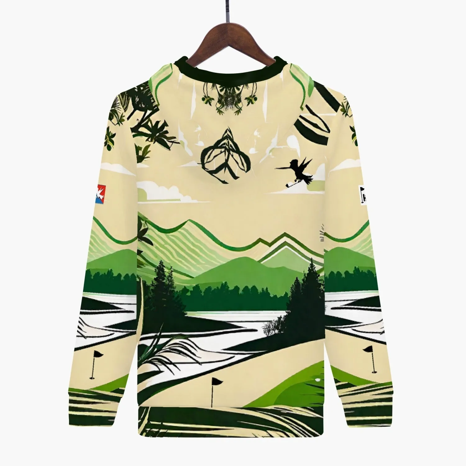 Vintage Golf Zip Up Hoodie