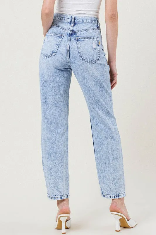 Well known High Waisted Straight Leg