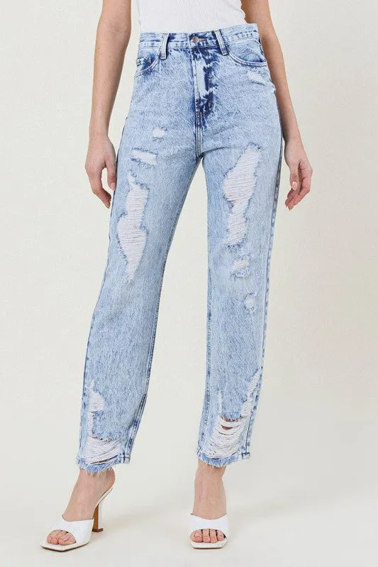 Well known High Waisted Straight Leg