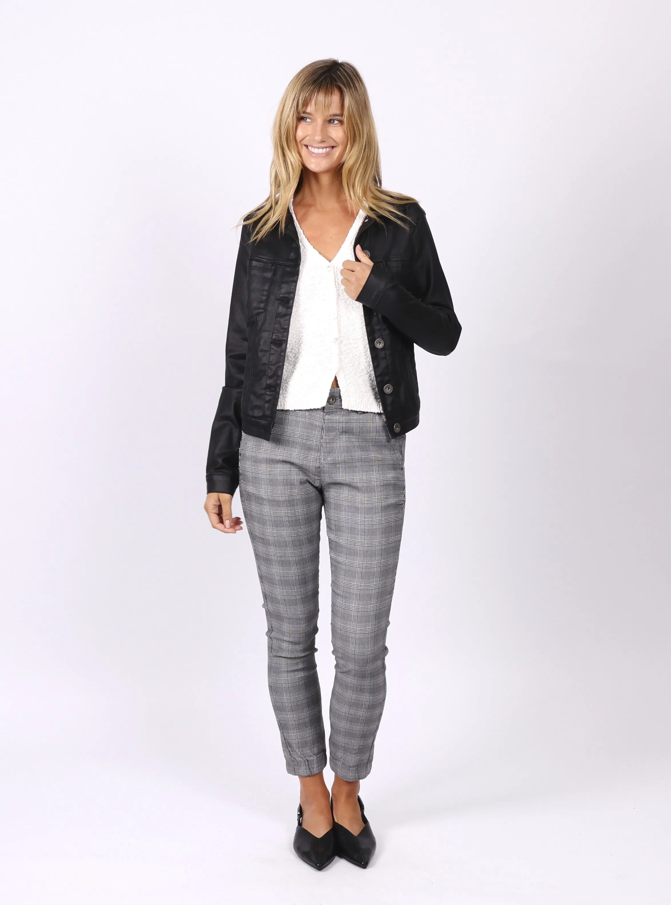 Wesley Joggers - Grey Check