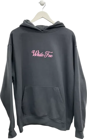 White Fox Grey Season 7 Oversized Hoodie Monument UK L/XL
