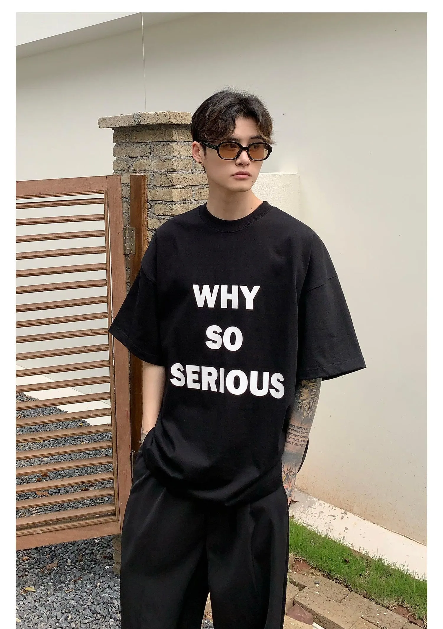 WHY SO SERIOUS Graphic T-shirt