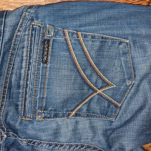 William Rast Women's Skinny Jeans 27 Mid Rise Blue Denim