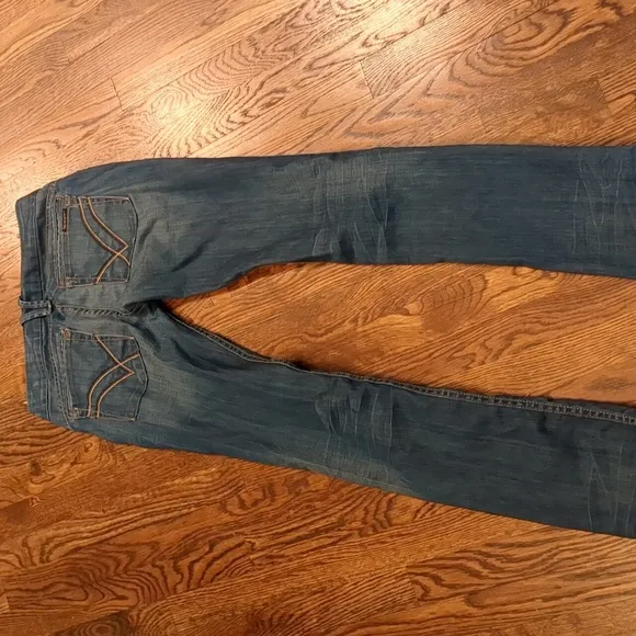 William Rast Women's Skinny Jeans 27 Mid Rise Blue Denim
