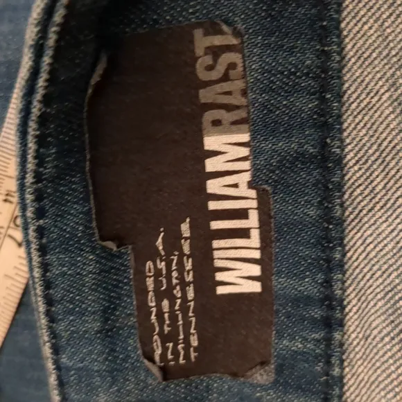 William Rast Women's Skinny Jeans 27 Mid Rise Blue Denim