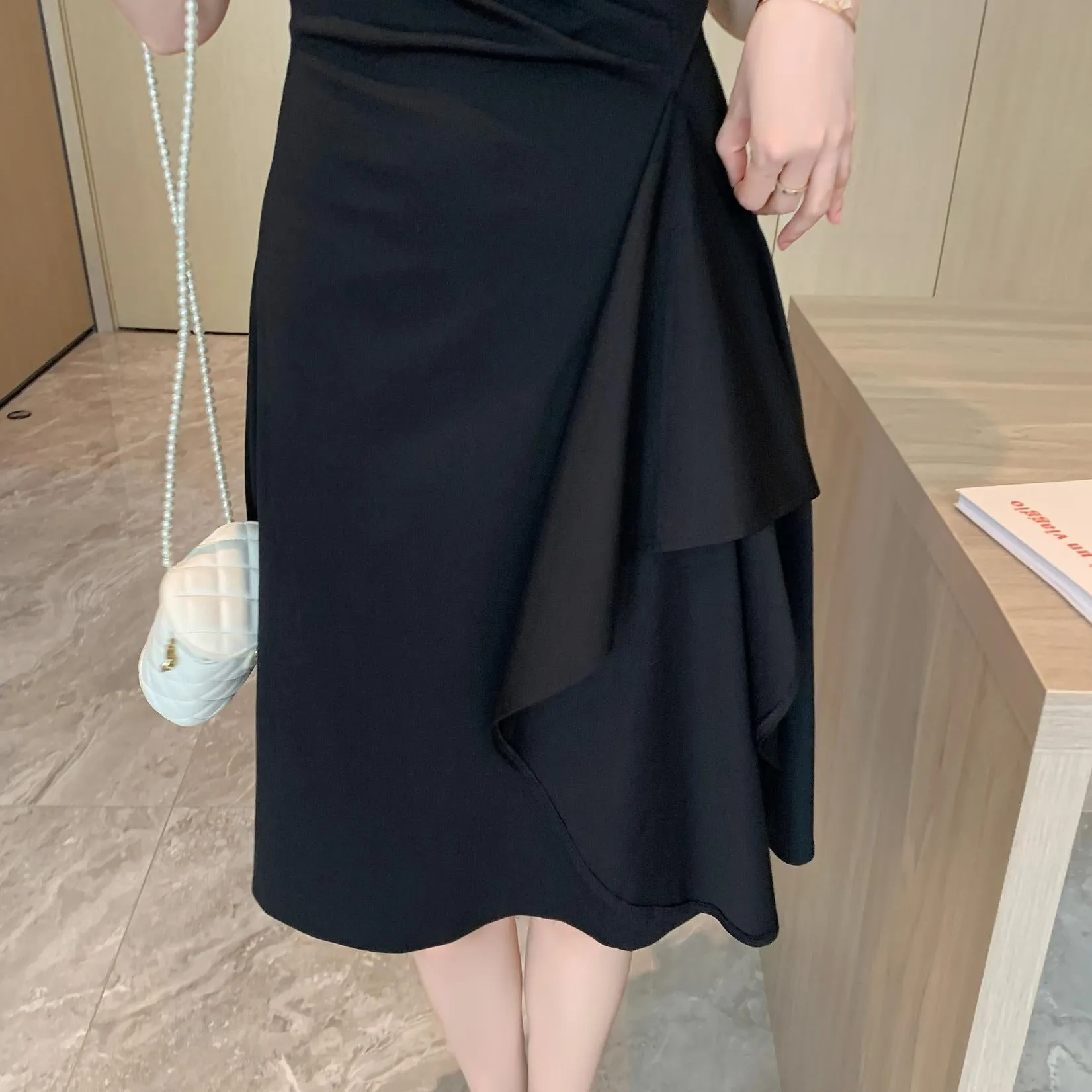 Women’s Chic Pleated Dress for a Flattering Silhouette