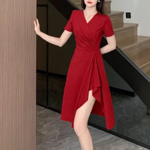 Women’s Chic Pleated Dress for a Flattering Silhouette