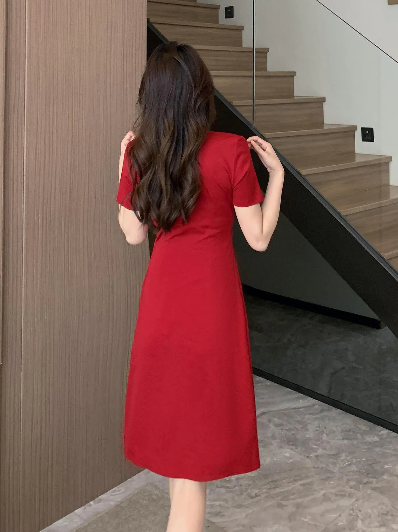 Women’s Chic Pleated Dress for a Flattering Silhouette