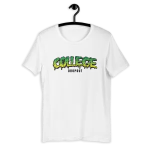 Women's Dropout Slime T-Shirt (Black logo)