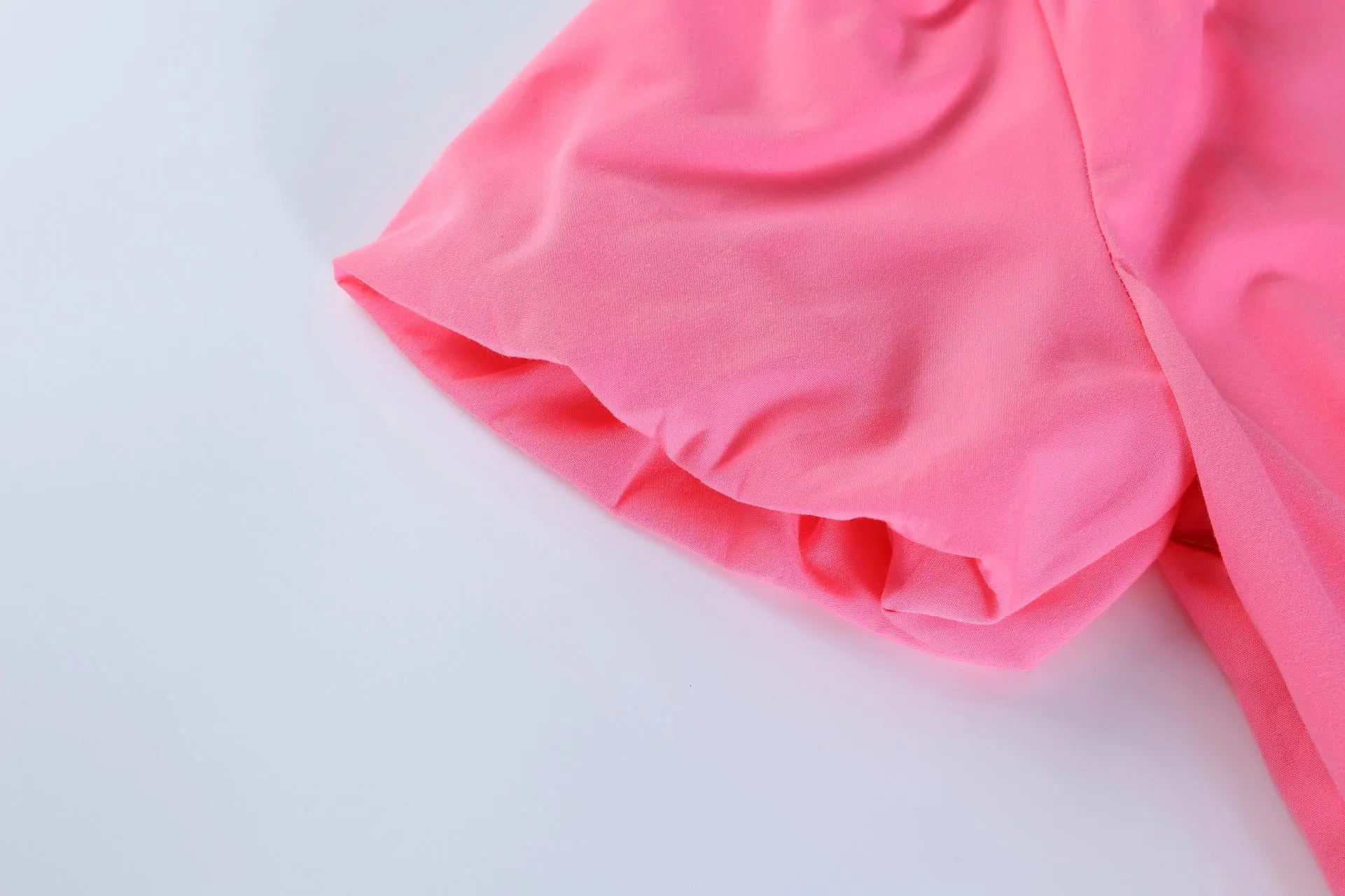Women's Mid-Length Dress with Elastic Waist and In-Seam Pockets