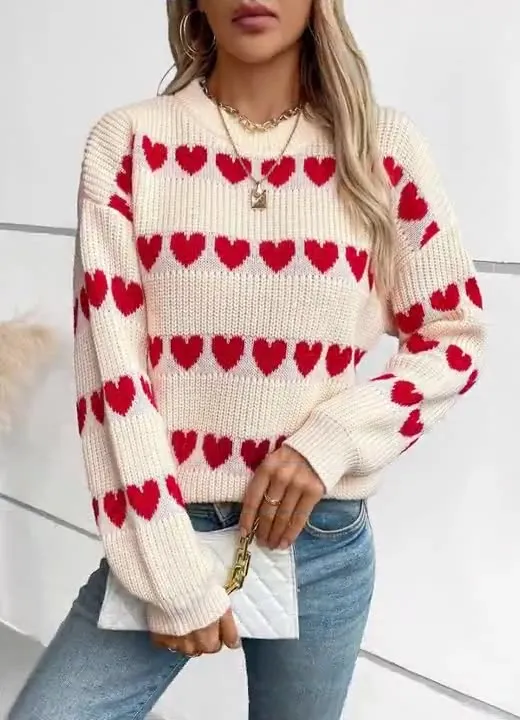 Women's Shrunken Crochet Jumper for a Stylish Look
