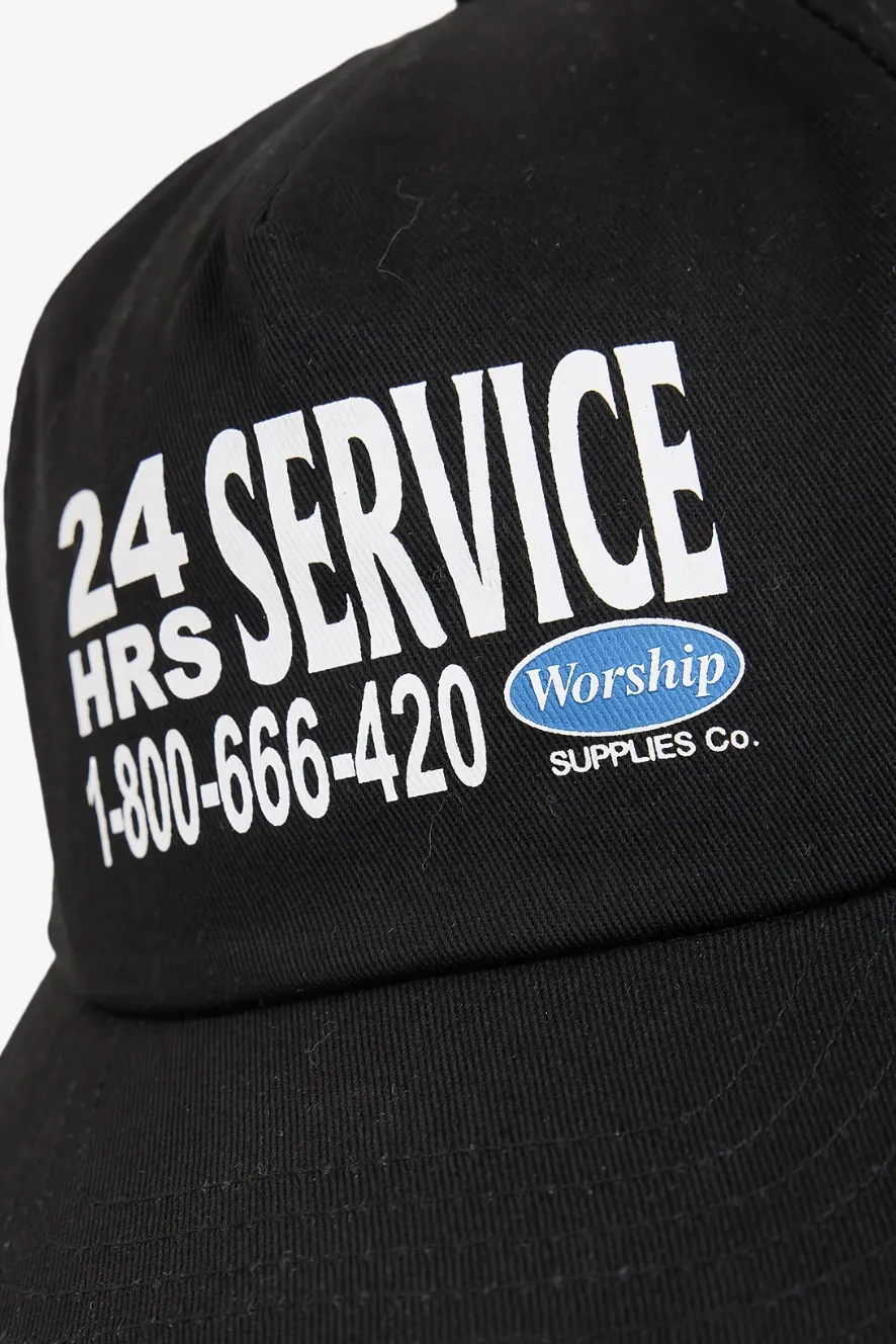 WORSHIP SUPPLIES EXTERMINATOR HAT - BLACK