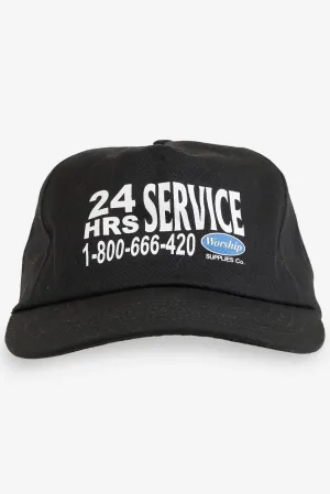 WORSHIP SUPPLIES EXTERMINATOR HAT - BLACK