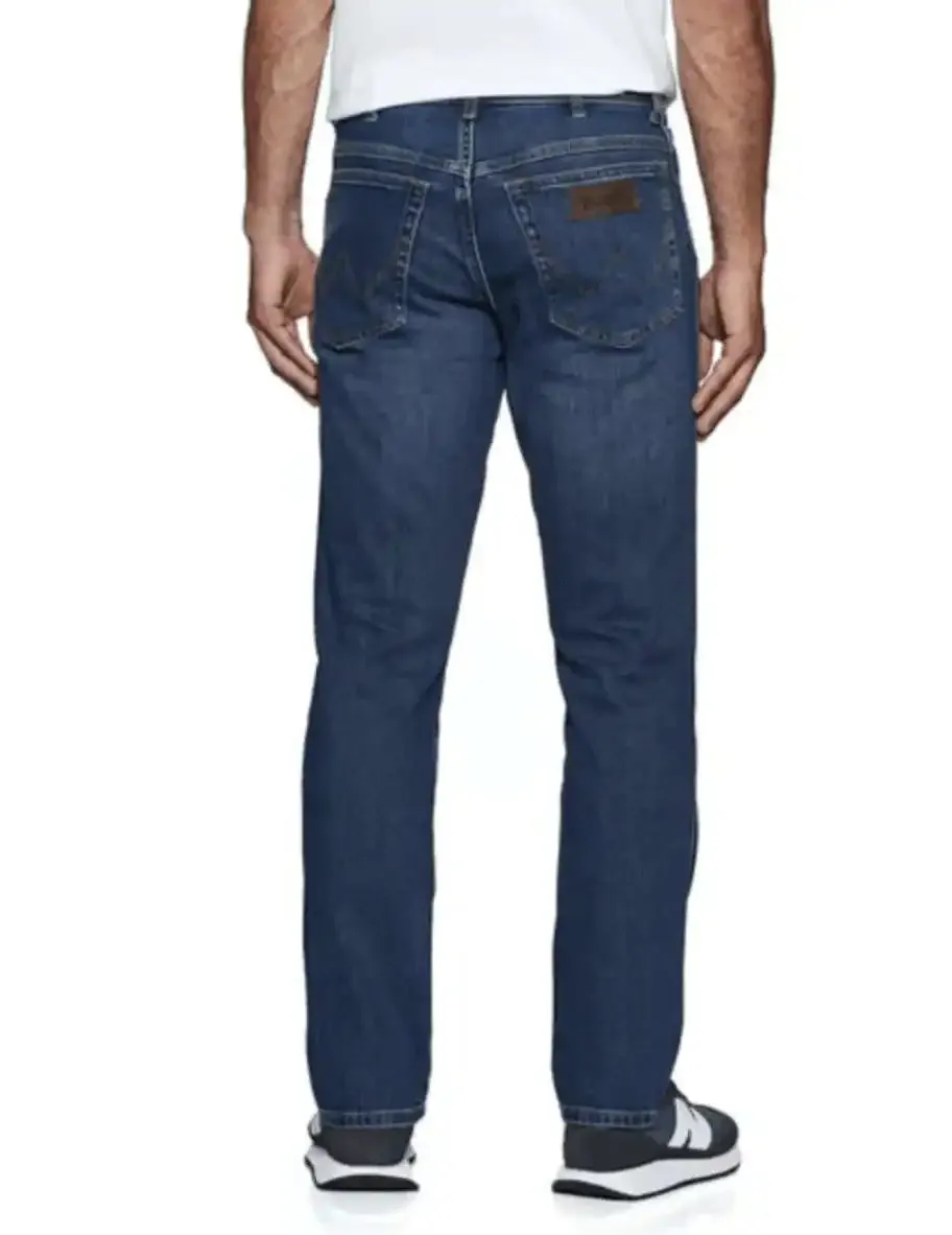 Wrangler Men's Jeans Texas 821 Authentic Straight Leg The Rock Blue