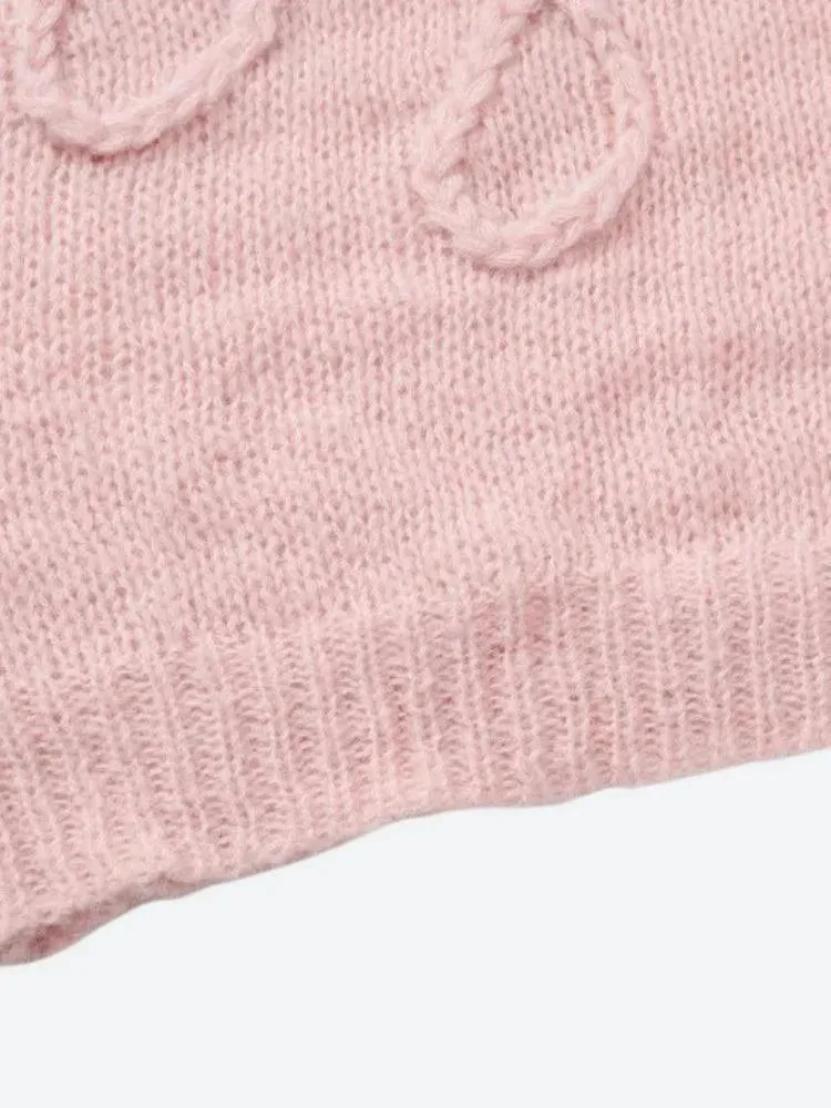 Y2K Casual Knitted Sweater
